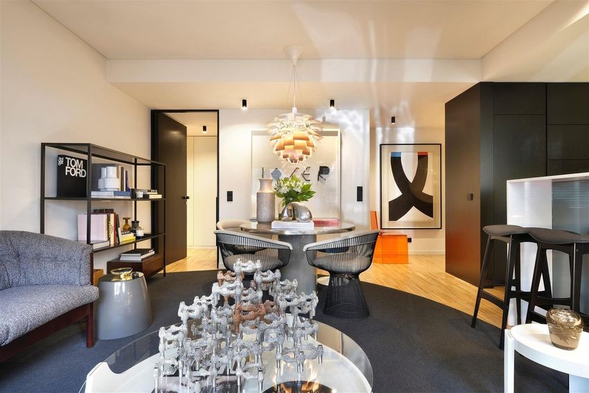 Imagem Sala de estar de apartamento t2 em Rua São João Bosco, 60