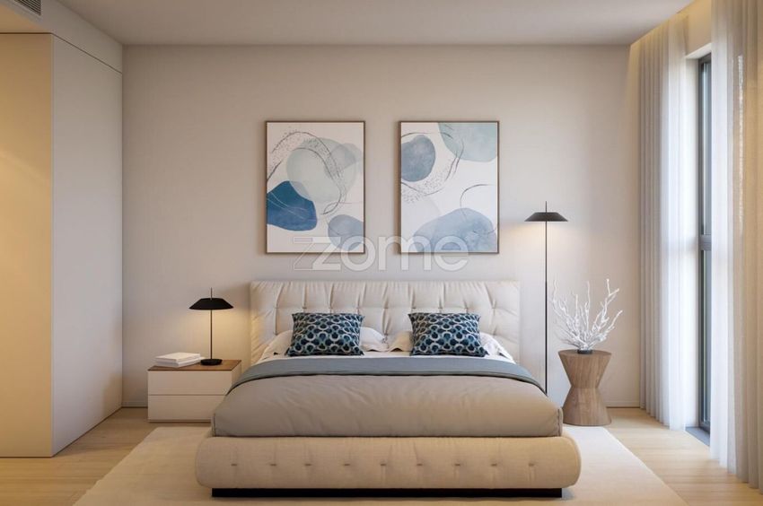 Imagem Quarto de apartamento t3 em Rua Dom Rodrigo da Cunha