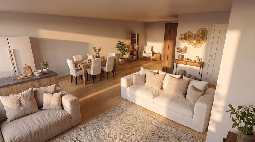 Imagem Sala de estar de apartamento t0 em Da Brasileira, 16