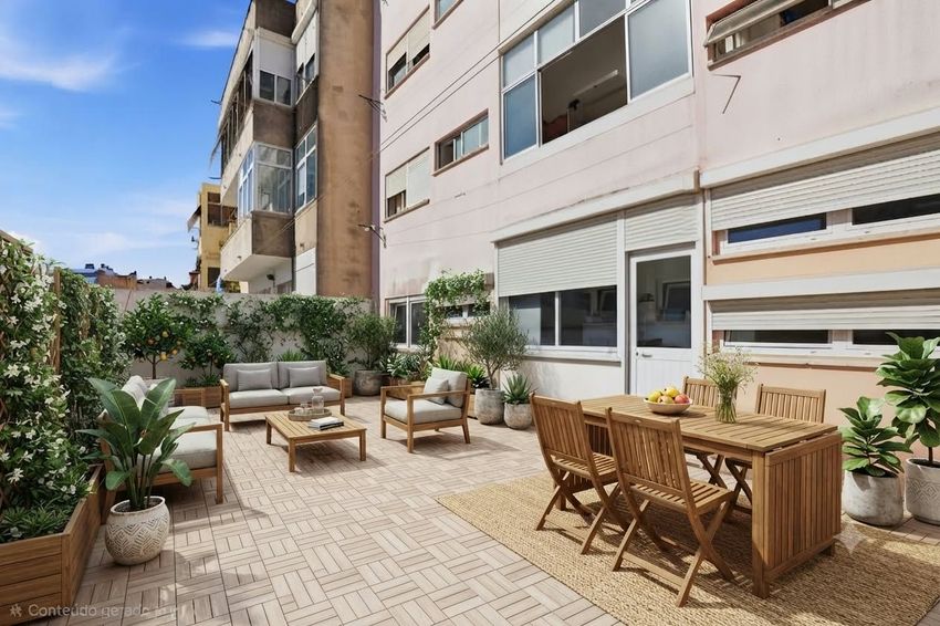 Imagem Terraço de apartamento t4 em Rua da Penha de França, 116