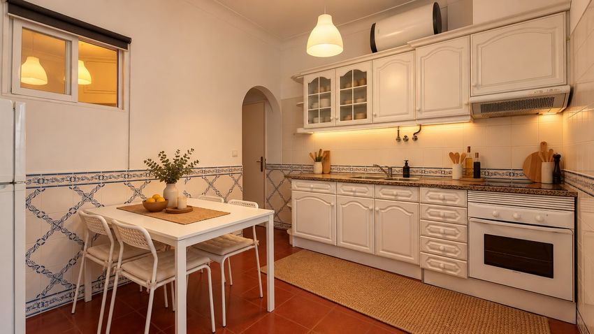 Зображення Кухня, квартира t1, Rua Frei Fortunato de São Boaventura, 28