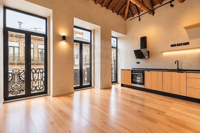 Imagem Sala de estar de apartamento t0 em Rua do Bonfim