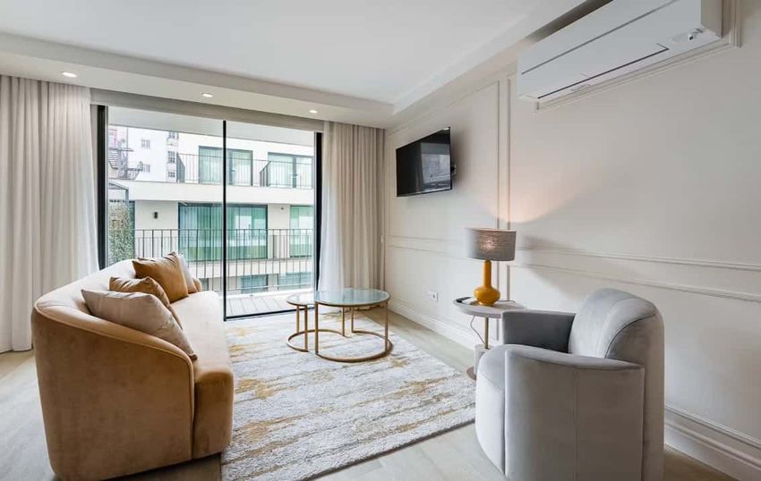 Imagem Sala de estar de apartamento t1 em Rua de Passos Manuel, 76