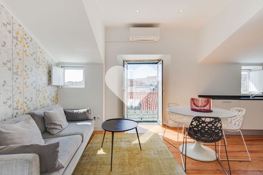 Imagem Sala de estar de apartamento t0 em Travessa de Santana, 42