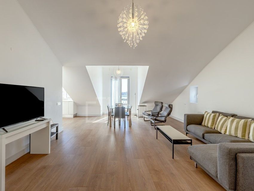 Imagem Sala de estar de apartamento t2 em Rua da Boavista