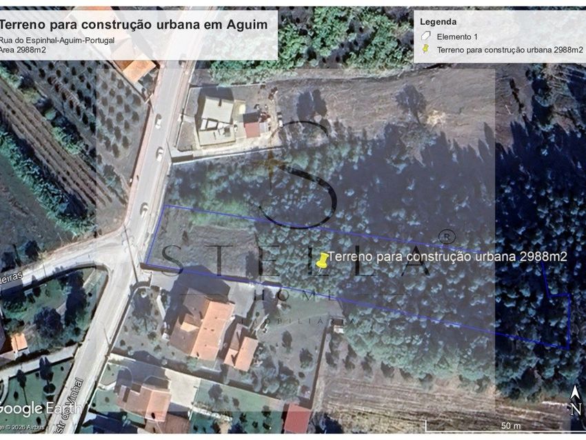 Imagem de terreno em Tamengos - Aguim - Óis do Bairro