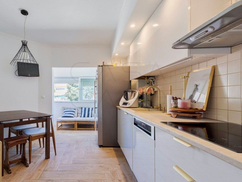 Imagem Cozinha de apartamento t3 em Bairro da Conceição - Bairro Santo Nicolau