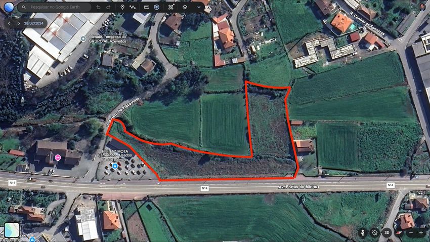 Imagem de terreno em Avenida Portas do Minho