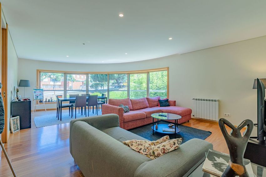 Imagem Sala de estar de apartamento t3 em Canidelo s/n