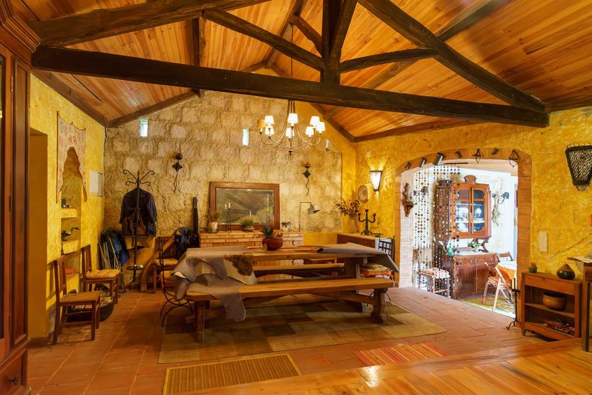 Imagem Sala de estar de  moradia independente em Casais de Vale Flores