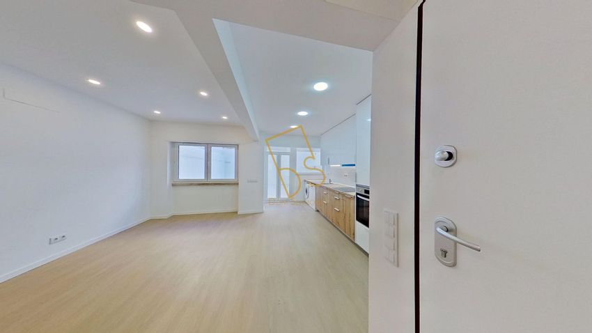 Imagem Sala de estar de apartamento t1 em Rua do Cardal da Graça