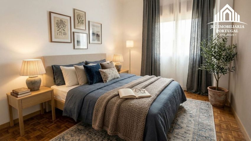 Imagem Quarto de apartamento t3 em Praça Francisco Cancio