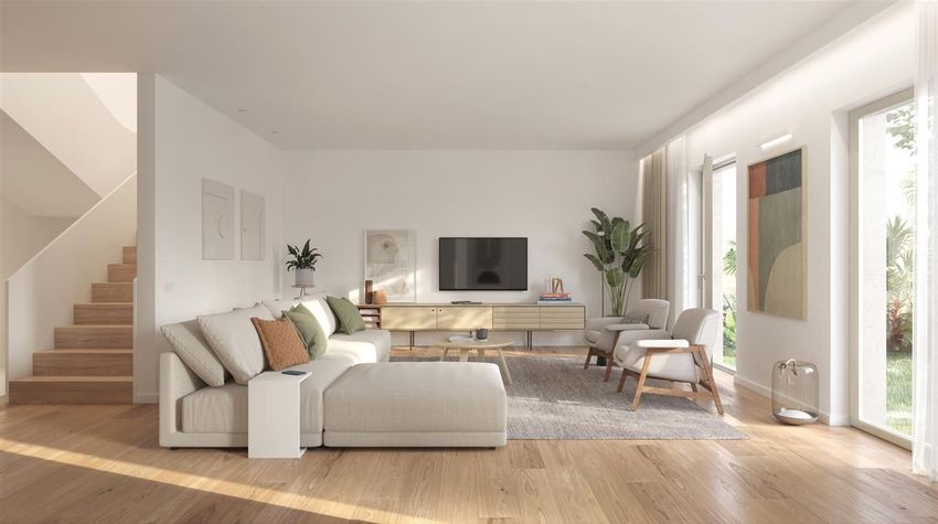 Зображення Вітальня, квартира t3, Rua João Saraiva, 24