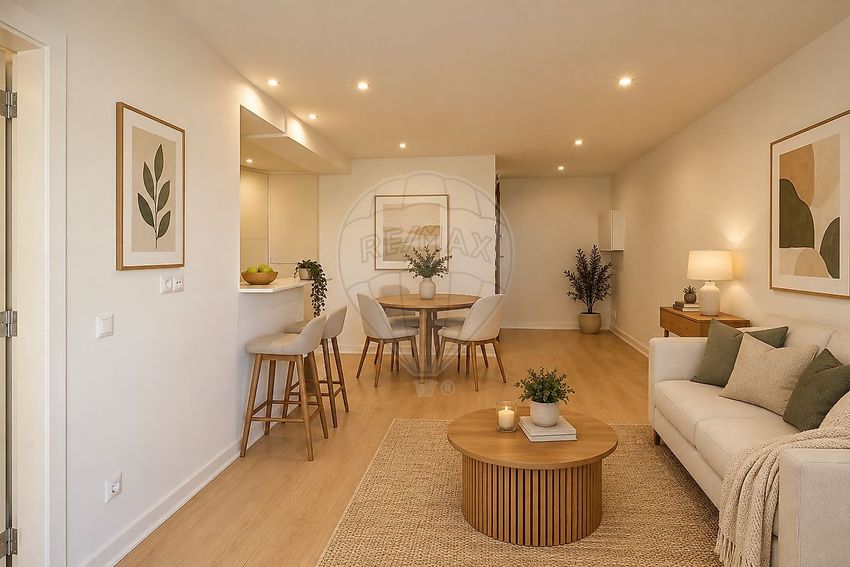 Imagem Sala de estar de apartamento t1 em Aldeia de Juzo - Charneca