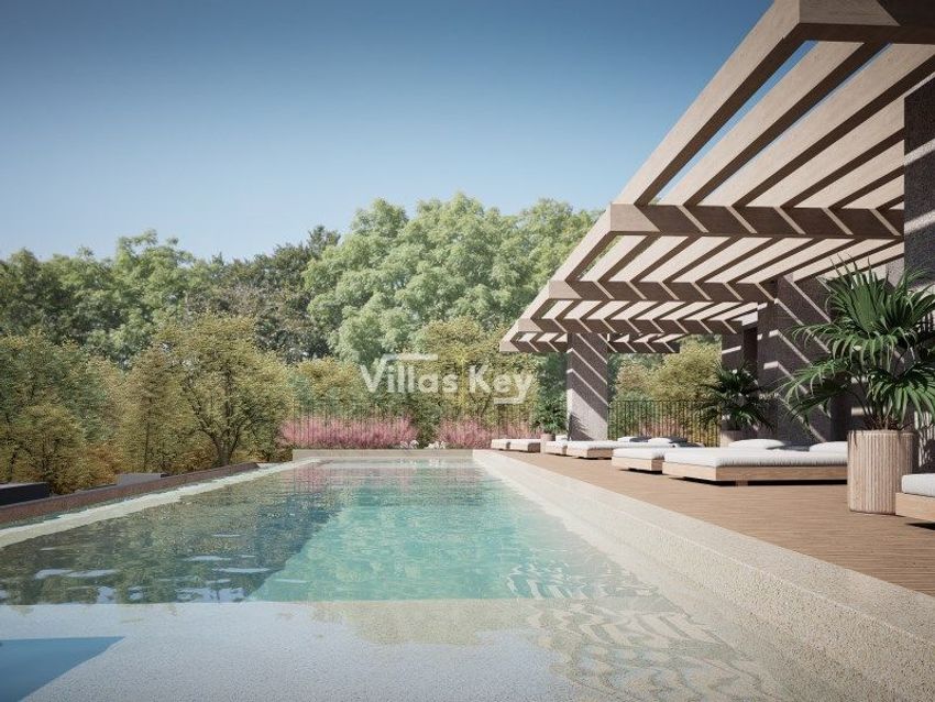 Imagem Piscina de apartamento t2 em Vale de Lagar - Quinta das Oliveiras - Pedra Mourinha