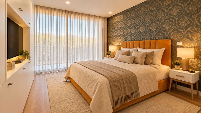 Imagem Quarto de apartamento t0 em Rua Doutor Francisco Sá Carneiro