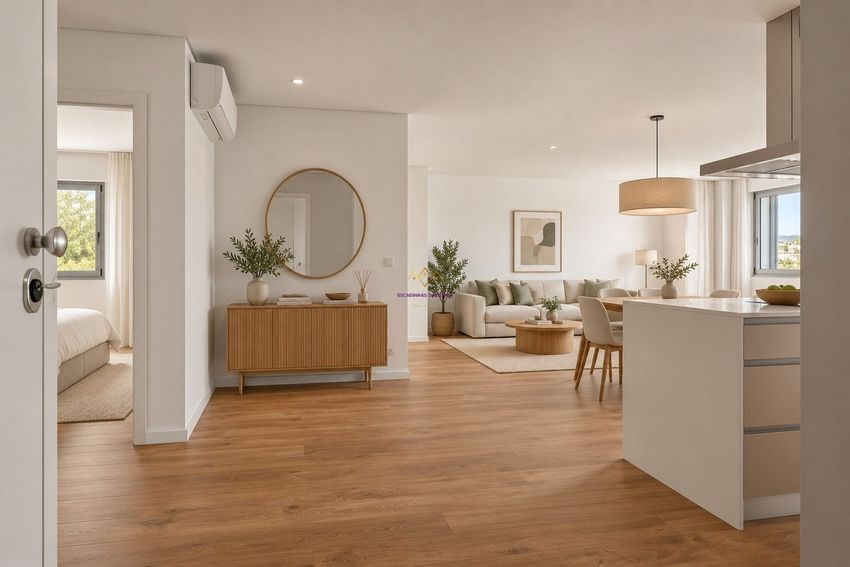 Imagem Sala de estar de apartamento t2 em Rua Anibal José Rodrigues s/n