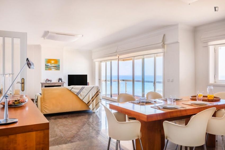 Imagem Sala de estar de apartamento t3 em Rua dos Flores