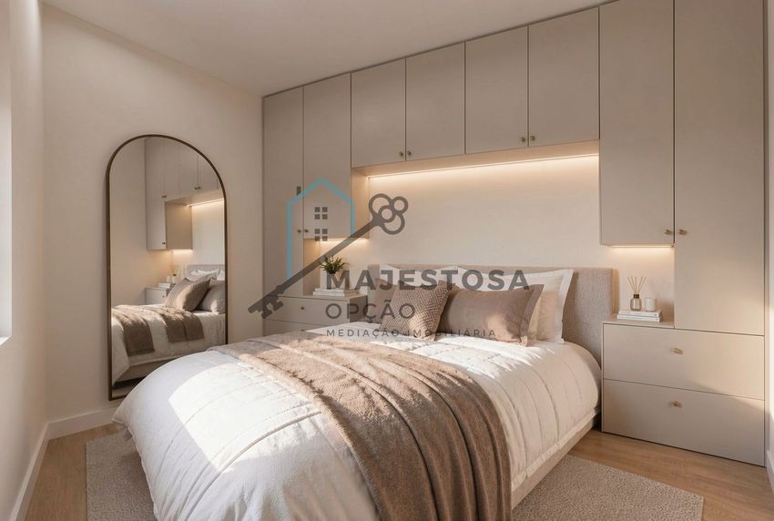 Imagem Quarto de apartamento t0 em Rua Dom João de Castro, 6
