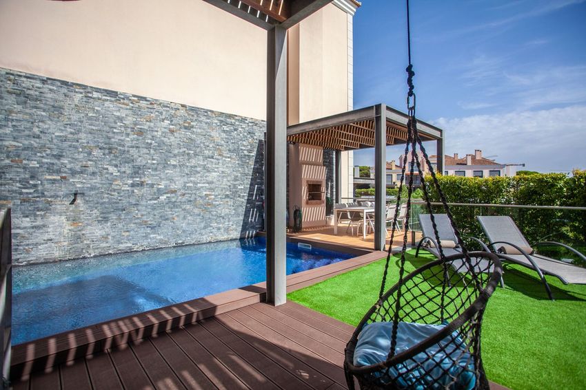 Imagem Piscina de apartamento t3 em Vale do Lobo