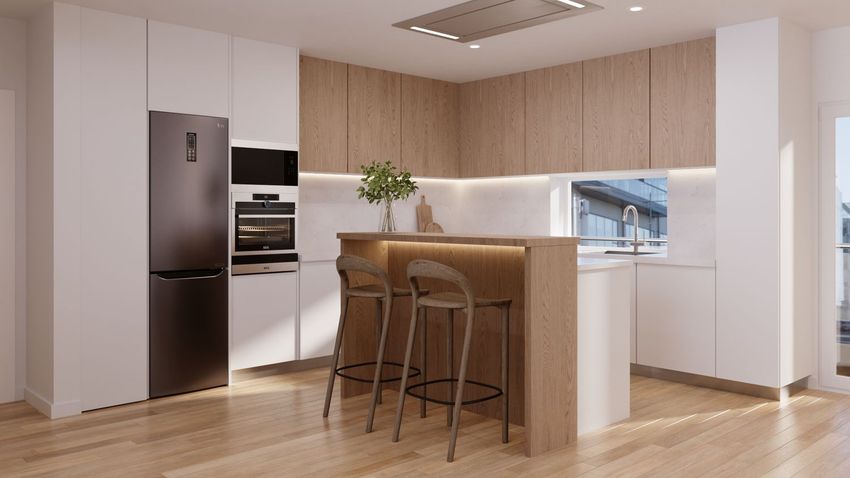 Зображення Кухня, квартира t3, Bairro Posser de Andrade, 88