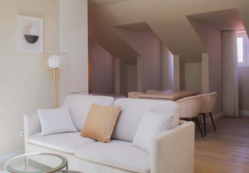 Imagem Sala de estar de apartamento t0 em Rua da Páscoa, 50