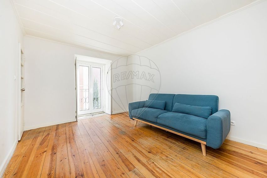 Imagem Sala de estar de apartamento t1 em Rua Santos-O-Velho
