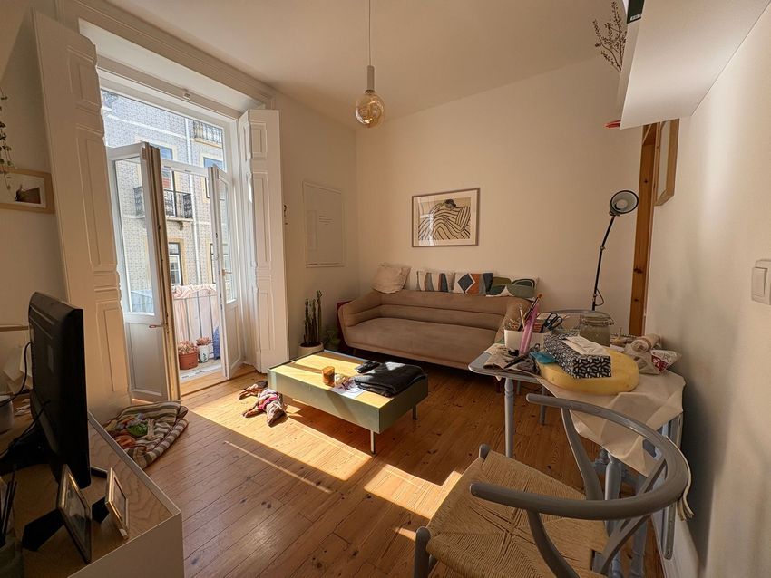 Зображення Вітальня, квартира t2, Rua Vítor Bastos, 42
