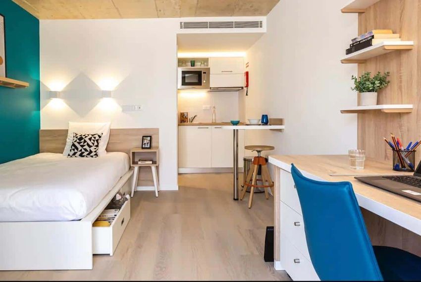 Imagem Sala de estar de apartamento t0 em Rua de António Granjo, 142