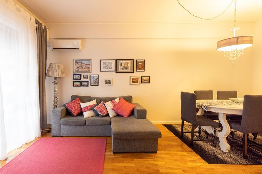 Imagem Sala de estar de apartamento t2 em Rua do Lindo Vale, 472
