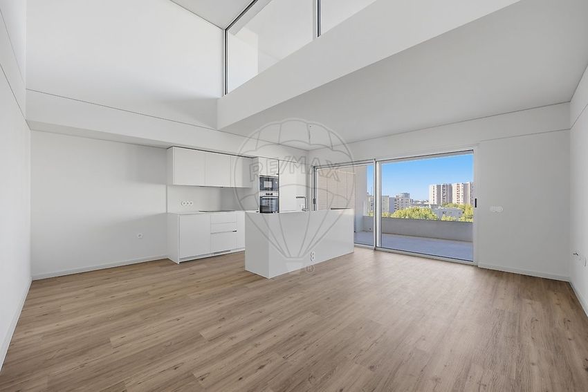 Imagem Sala de estar de apartamento t2 em Rua do Padre Diamantino Gomes