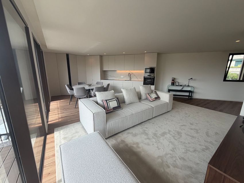 Imagem Sala de estar de apartamento t2 em Rua de Eirado