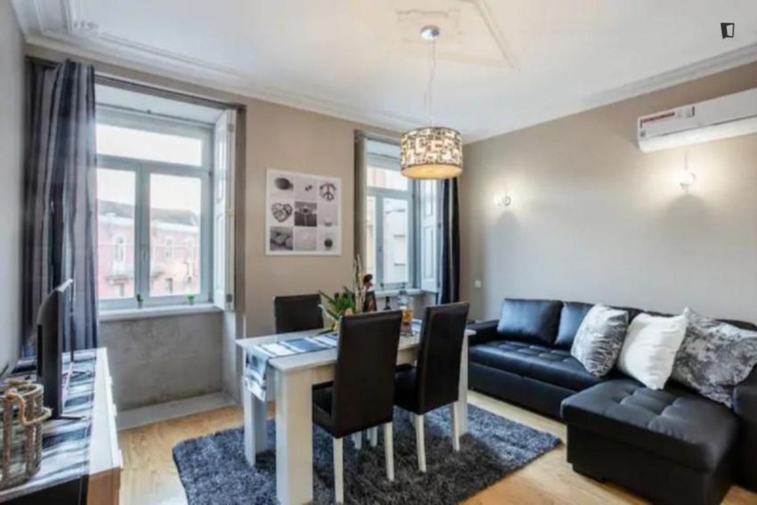 Imagem Sala de estar de apartamento t1 em Rua de Cedofeita
