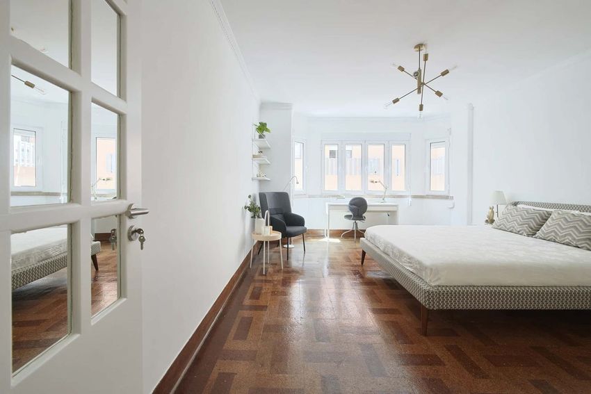 Imagem Sala de estar de quarto em Avenida Luís Bívar, 36 b