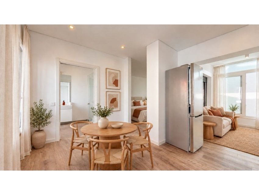 Imagem Sala de estar de apartamento t1 em Rua Dom João de Castro