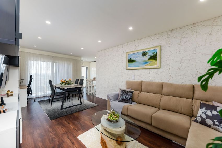 Imagem Sala de estar de apartamento t2 em Rua Florbela Espanca