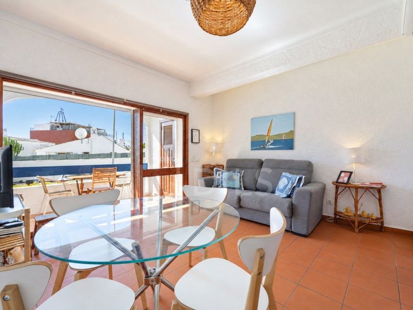 Imagem Sala de estar de apartamento t1 em Aldeamento Quinta Pedra dos Bicos
