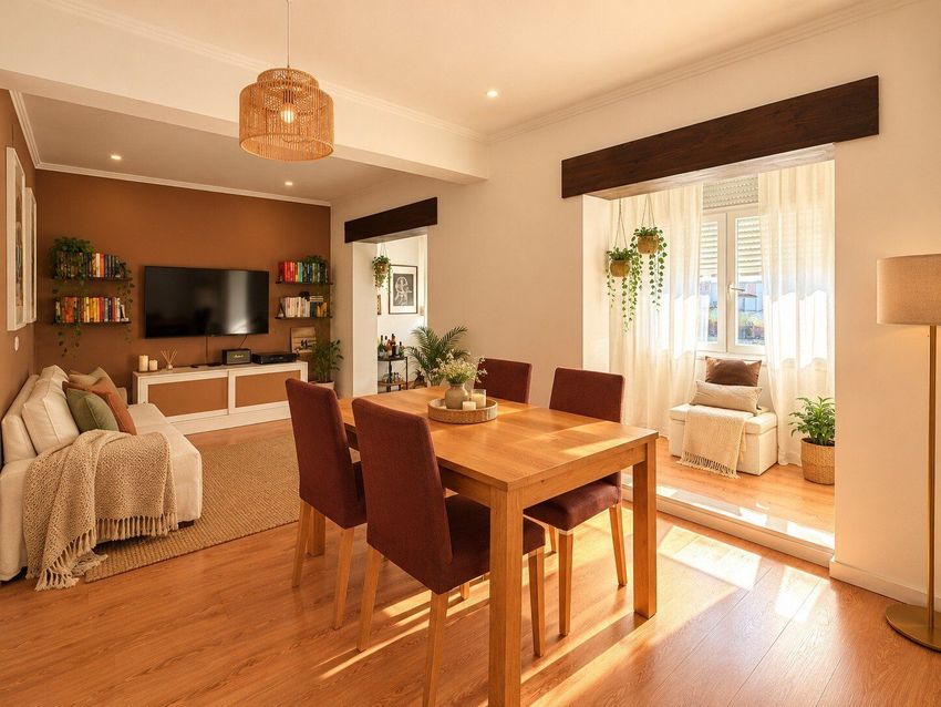 Imagem Sala de estar de apartamento t3 em Bairro do Liceu - Vanicelos