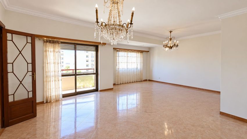 Зображення Вітальня, квартира t3, Avenida Bombeiros Voluntários de Algés