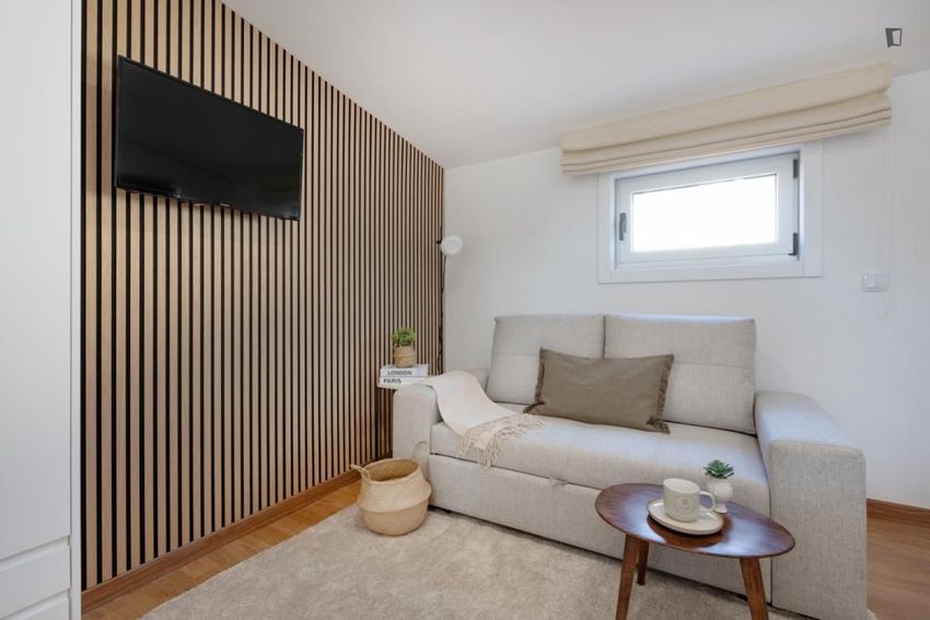 Imagem Sala de estar de apartamento t1 em Rua 1º de Dezembro