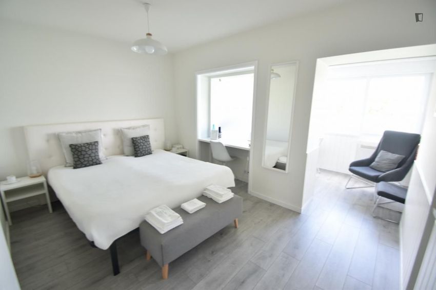 Imagem Sala de estar de apartamento t0 em Avenida João das Regras