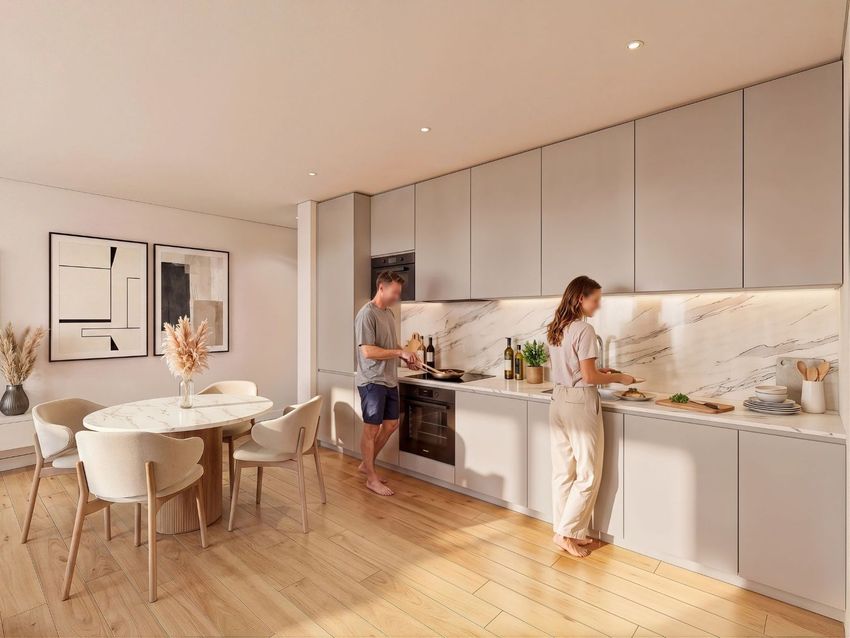 Imagem Cozinha de apartamento t1 em Travessa Manariz Baixo