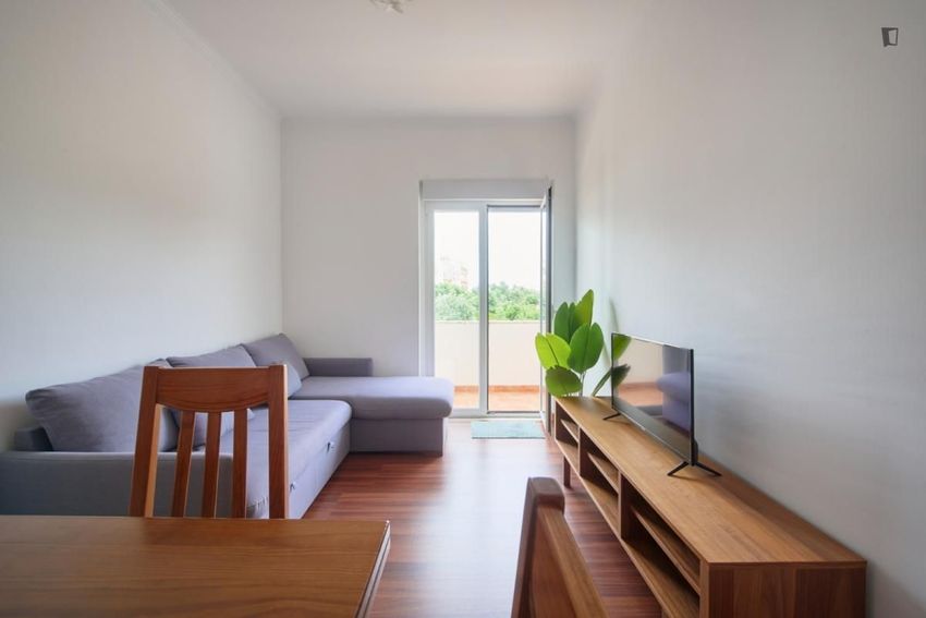 Imagem Sala de estar de apartamento t2 em Rua do Guarda-Jóias