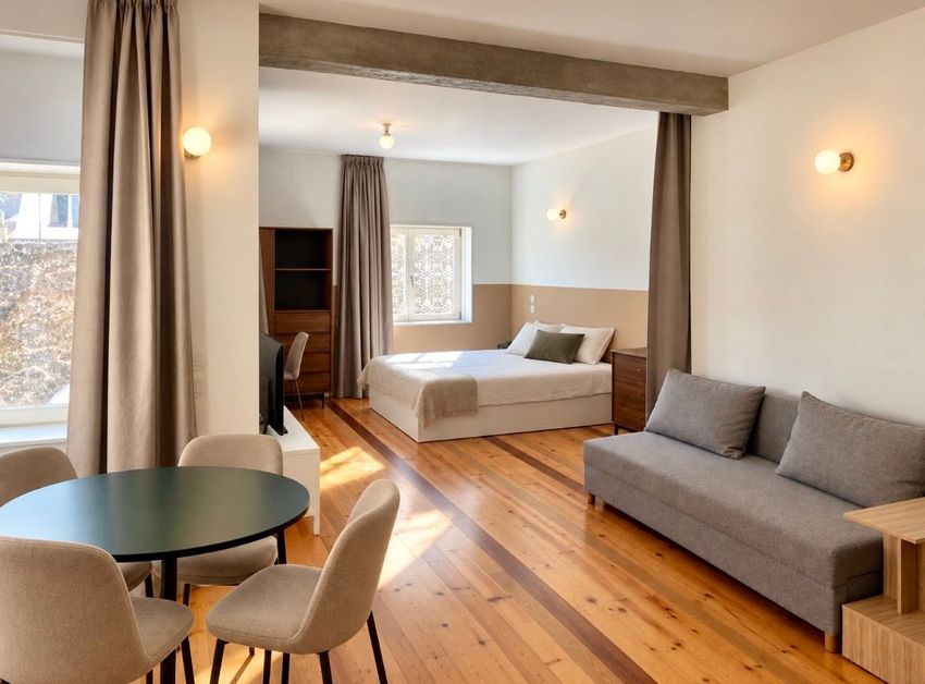Imagem Sala de estar de apartamento t0 em Travessa de São Brás, 112