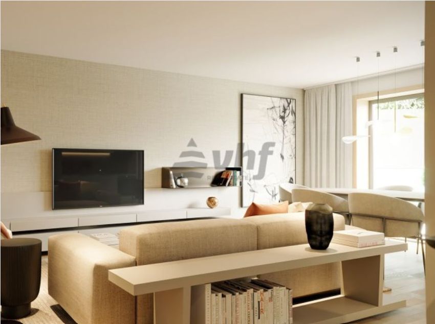 Imagem Sala de estar de apartamento t3 em Rua Augusto Simões, 1028