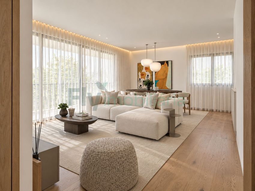 Imagem Sala de estar de apartamento t2 em Rua Capitão Salgueiro Maia s/n