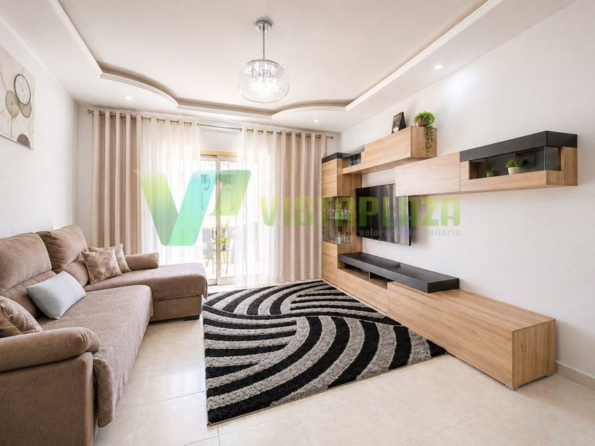 Imagem Sala de estar de apartamento t2 em Rua das Gaivotas