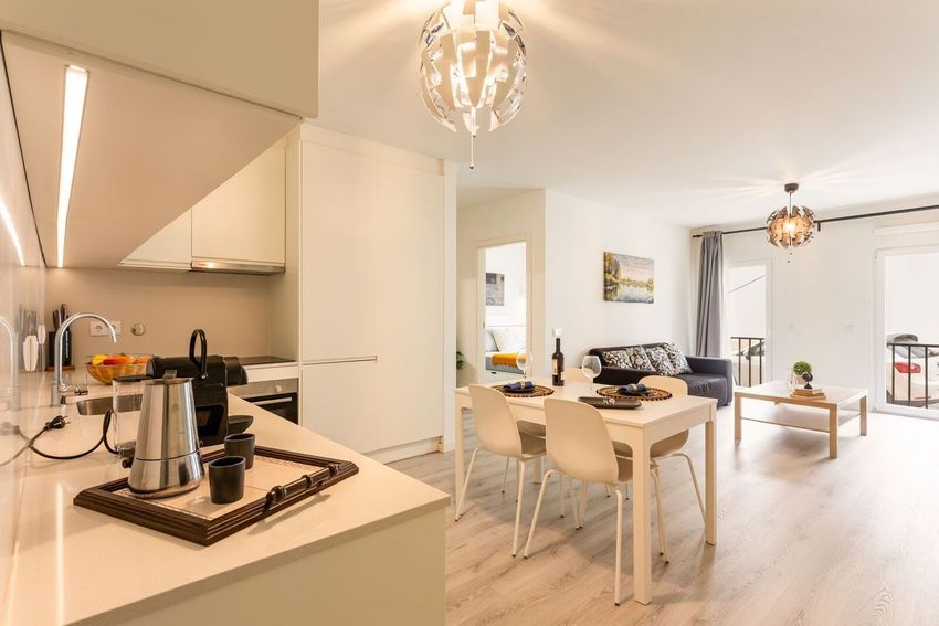 Imagem Sala de estar de apartamento t1 em Rua Garrett