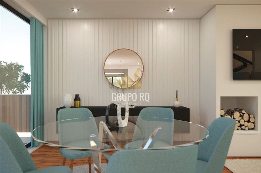 Imagem Sala de jantar de  moradia independente em Amial