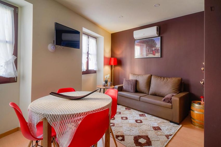 Imagem Sala de estar de apartamento t1 em Rua de Santa Marinha